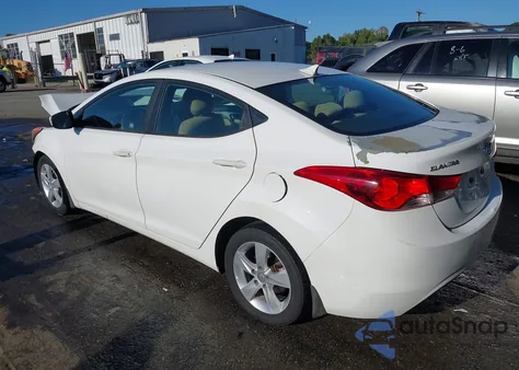 2013 Hyundai Elantra Gls из США, поврежденный, VIN 5NPDH4AE7DH279967